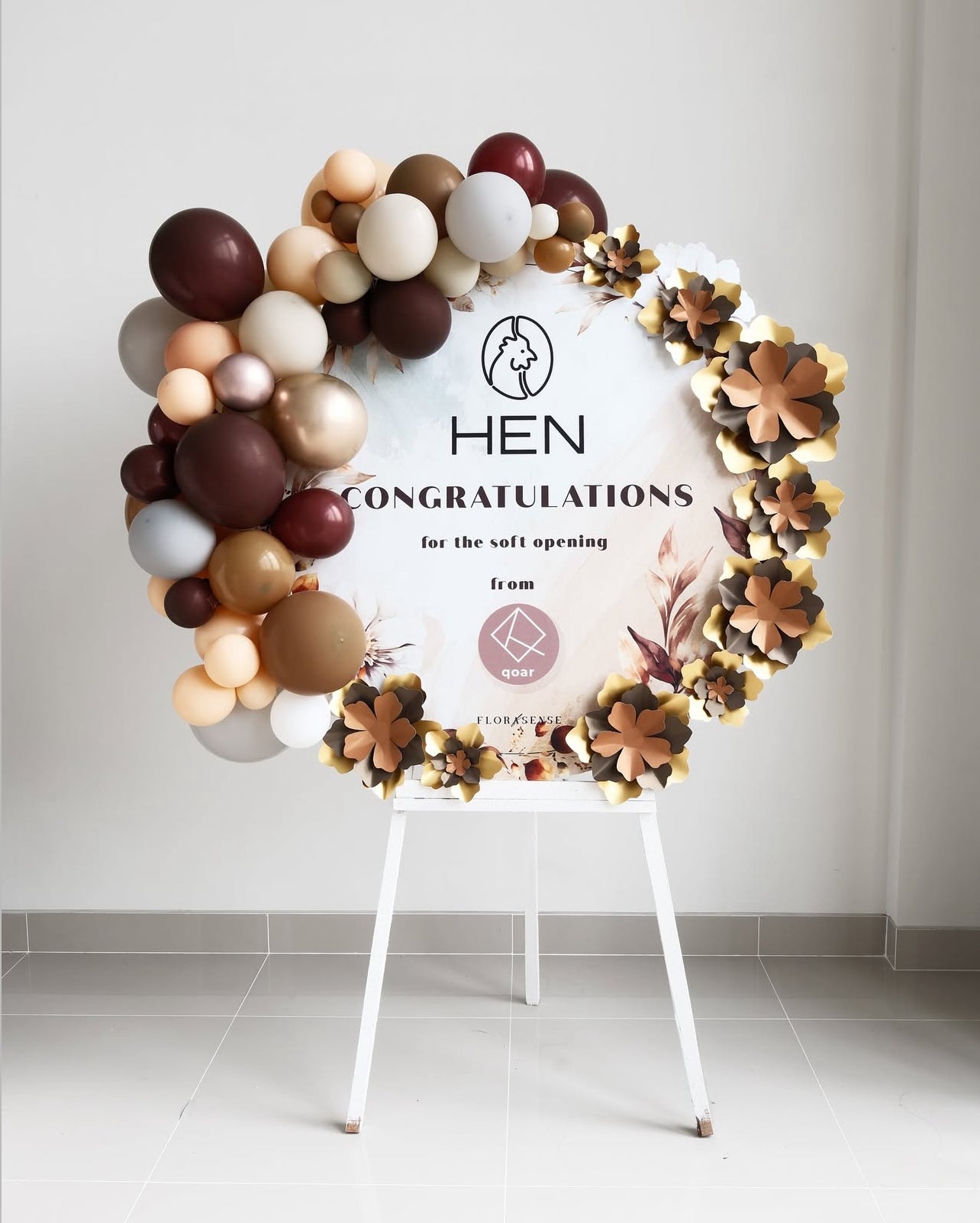 Signature Signage Round 100cm