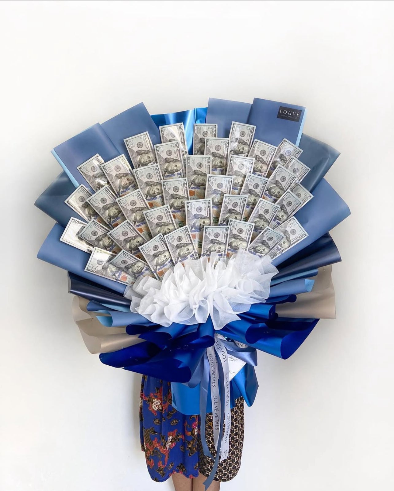 Money Bouquet - The Everbloom (Baby Breath)