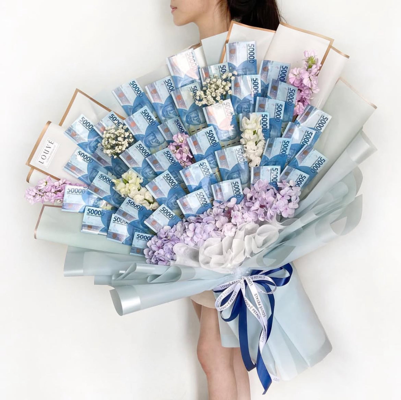 Money Bouquet - The Everbloom (Artificial Flowers)