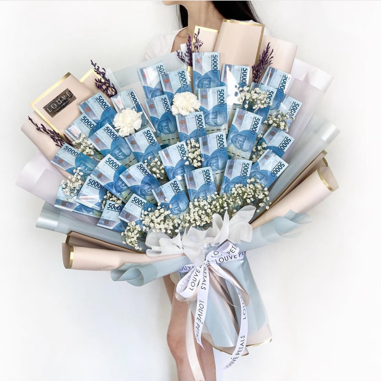 Money Bouquet - The Everbloom (Artificial Flowers)