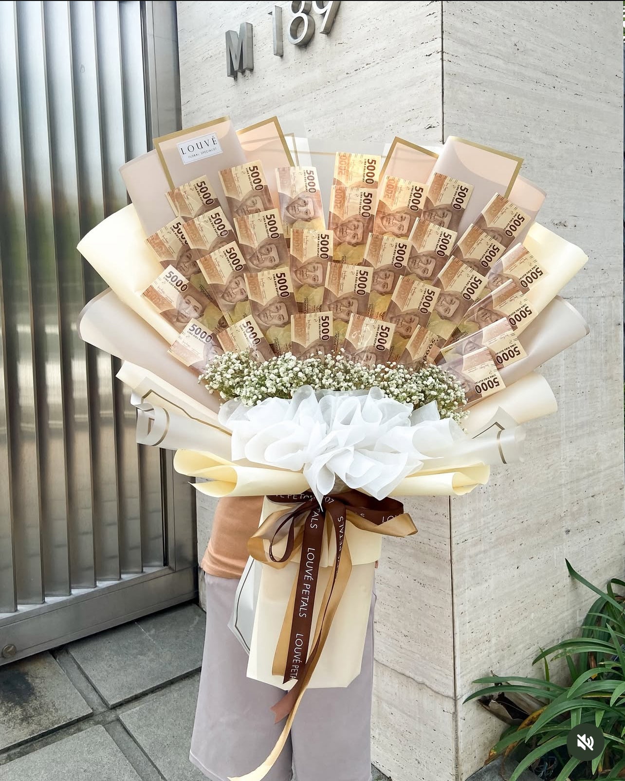Money Bouquet - The Everbloom (Artificial Flowers)